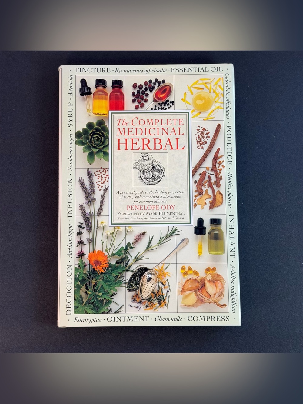Complete Medicinal Herbal Penelope Ody Hardcover Herbs Remedies Reference Book